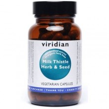 Viridian Milk Thistle Herb/Seed Extract 90 Veg Caps
