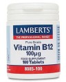Lamberts Vitamin B12 100μg 100 Tabs